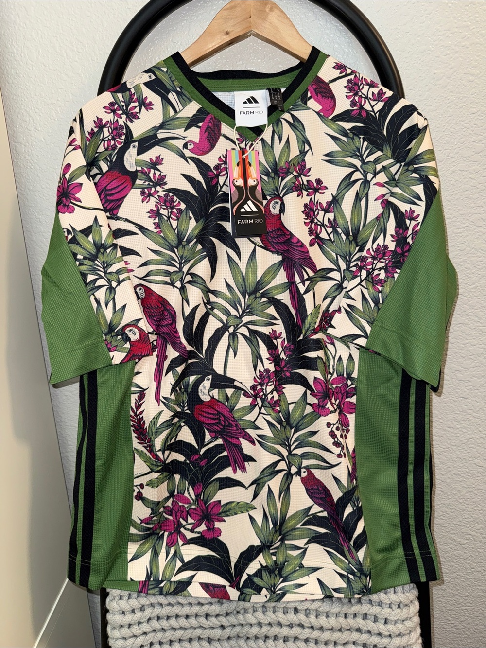 ADIDAS X FARM RIO PREMIUM T-SHIRT
